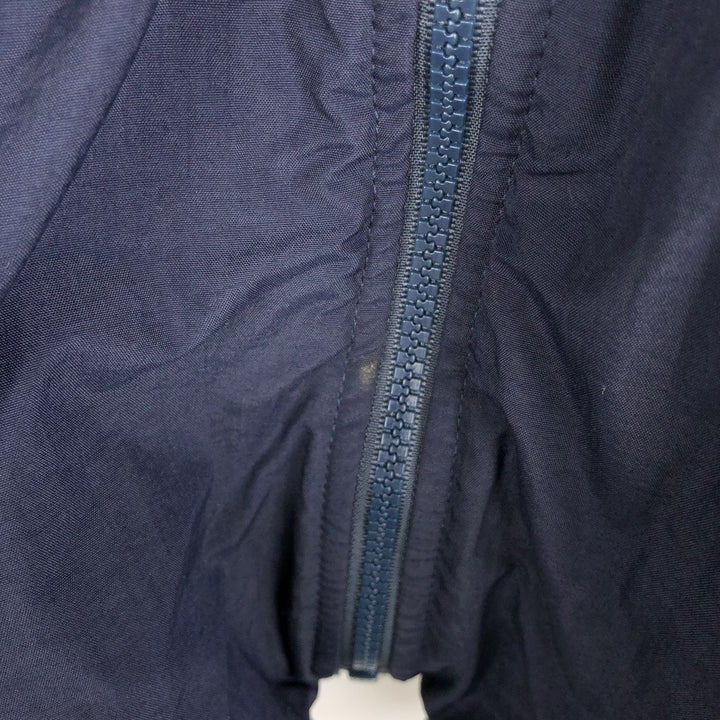 Warm-up vest, made in Canada, men's size L equivalent, vintage. polyester navy blue type Vintage Second Hand