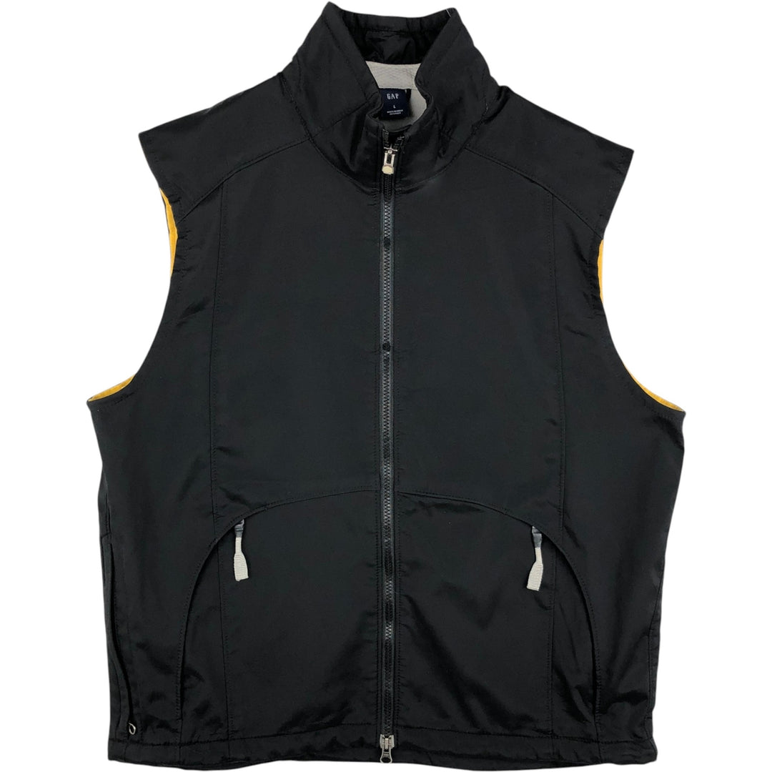 GAP Softshell Vest, Men's Size L polyester black type Vintage Second Hand