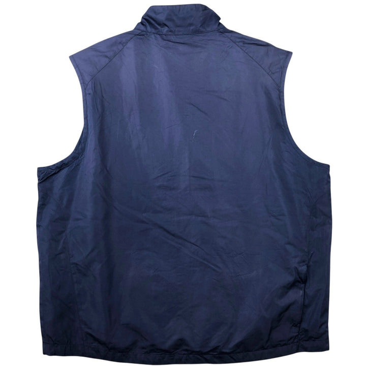 Ralph Lauren POLO GOLF warm-up vest, men's size XL polyester navy blue type Vintage Second Hand