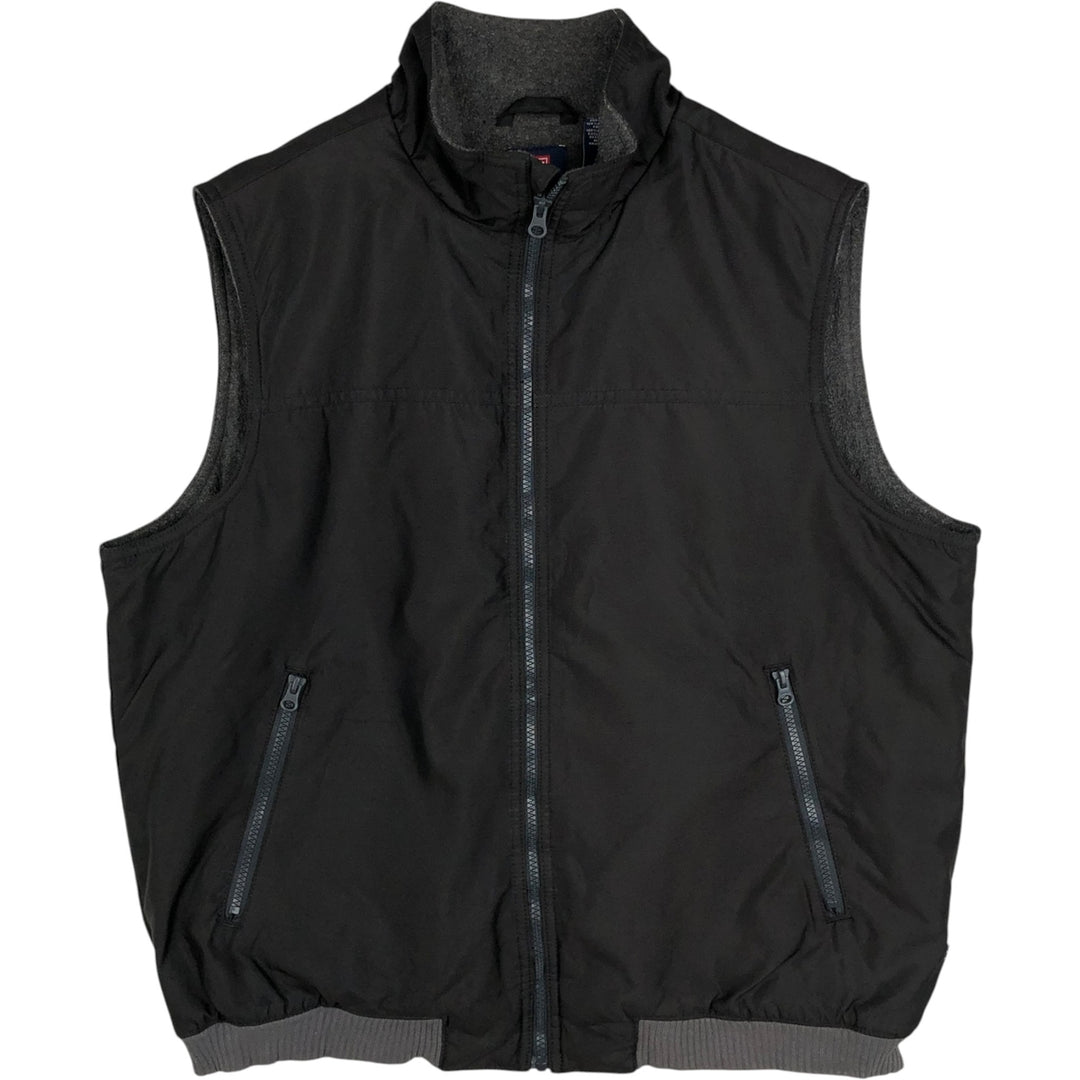 Ralph Lauren CHAPS Warm-up Vest, Men's Size L (approx.) polyester black type Vintage Second Hand
