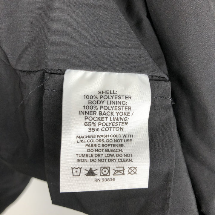 Brooks Brothers quilted vest, men's size L (equivalent) polyester black type Vintage Second Hand
