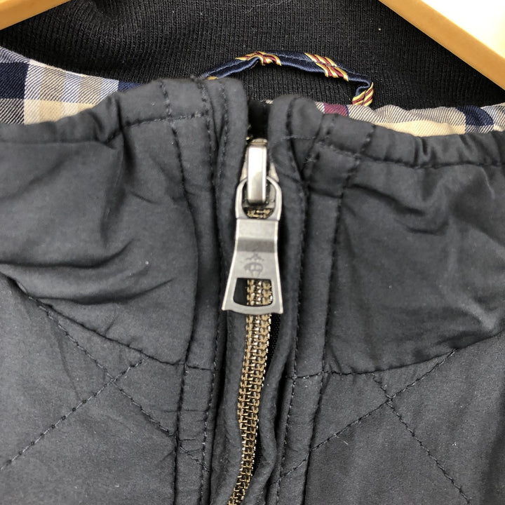 Brooks Brothers quilted vest, men's size L (equivalent) polyester black type Vintage Second Hand