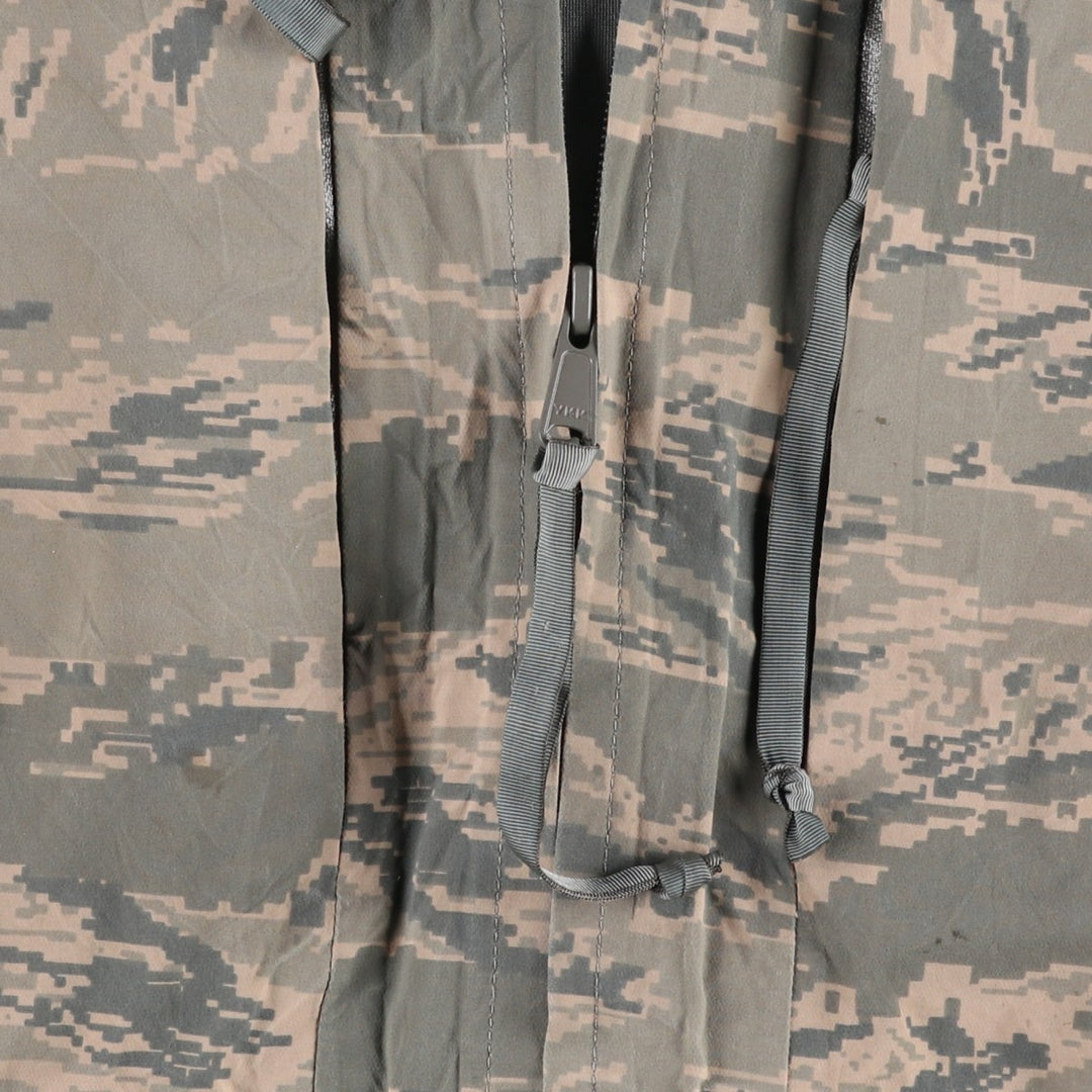 2000'S US Military Issue ABU Digital Tiger Camo Gore-Tex Parka, Made in USA, X-LARGE REGULAR (Equivalent to Men's XL) Nylon Beige type Vintage Second Hand