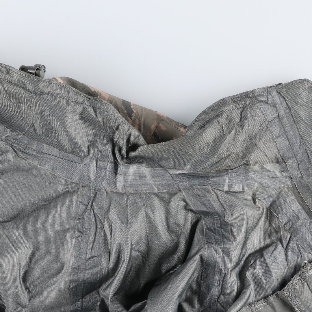 2000'S US Military Issue ABU Digital Tiger Camo Gore-Tex Parka, Made in USA, X-LARGE REGULAR (Equivalent to Men's XL) Nylon Beige type Vintage Second Hand