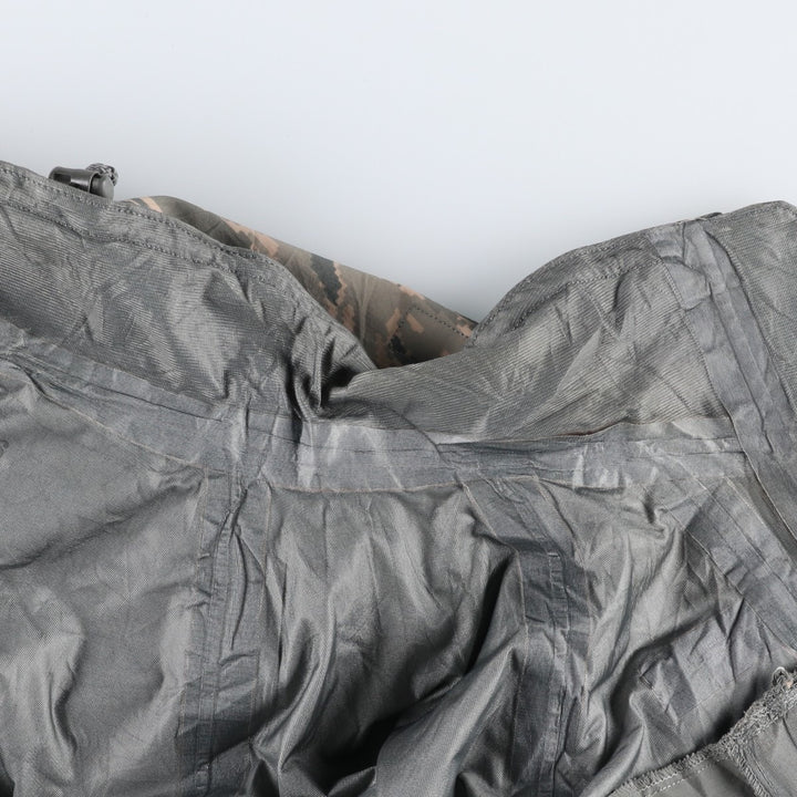 2000'S US Military Issue ABU Digital Tiger Camo Gore-Tex Parka, Made in USA, X-LARGE REGULAR (Equivalent to Men's XL) Nylon Beige type Vintage Second Hand