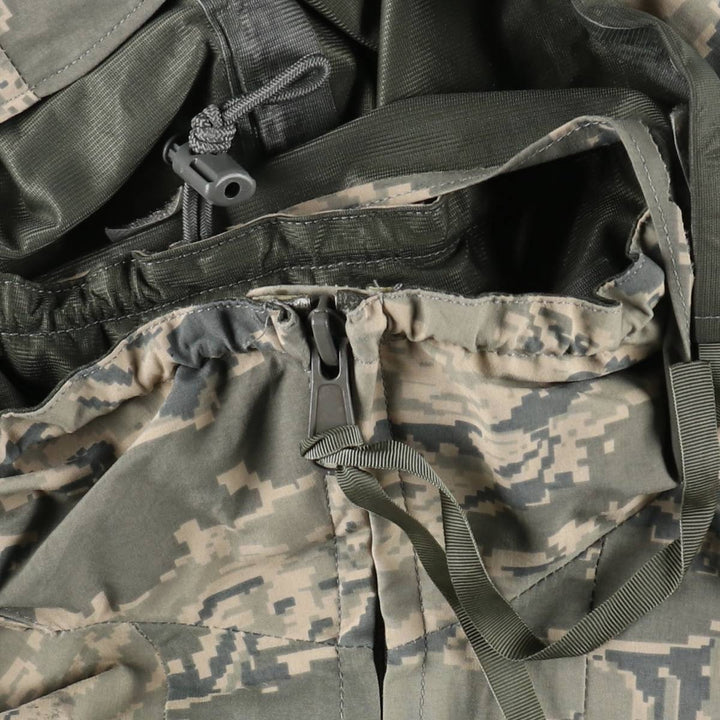 Authentic 2000'S US military camouflage pattern ABU Digital Tiger Camo military Gore-Tex parka, made in the USA, large regular size, equivalent to men's L. Nylon gray type Vintage Second Hand