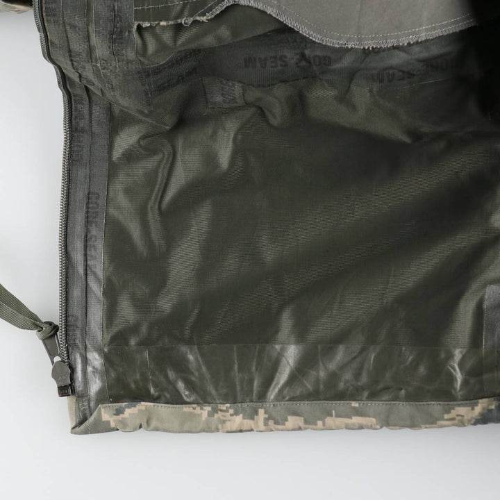 Authentic 2000'S US military camouflage pattern ABU Digital Tiger Camo military Gore-Tex parka, made in the USA, large regular size, equivalent to men's L. Nylon gray type Vintage Second Hand