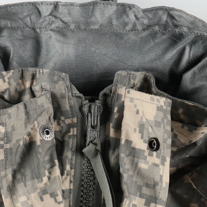 2000'S US Military Issue Camouflage Pattern ACU Digital Camo ECWCS 2nd GEN Military Gore-Tex Parka Made in USA Small-Regular unclear gray type Vintage Second Hand