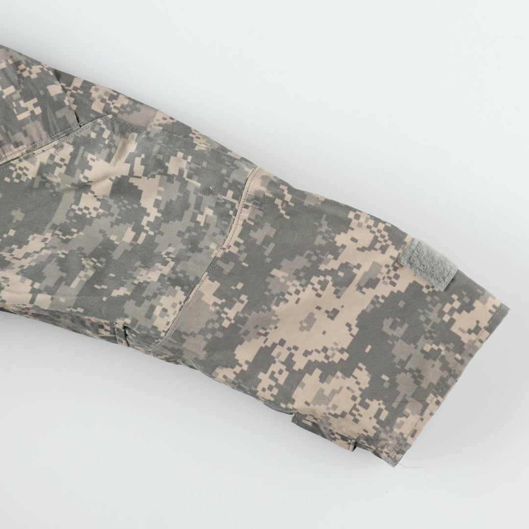 2000'S US Military Issue Camouflage Pattern ACU Digital Camo ECWCS 2nd GEN Military Gore-Tex Parka Made in USA Small-Regular unclear gray type Vintage Second Hand