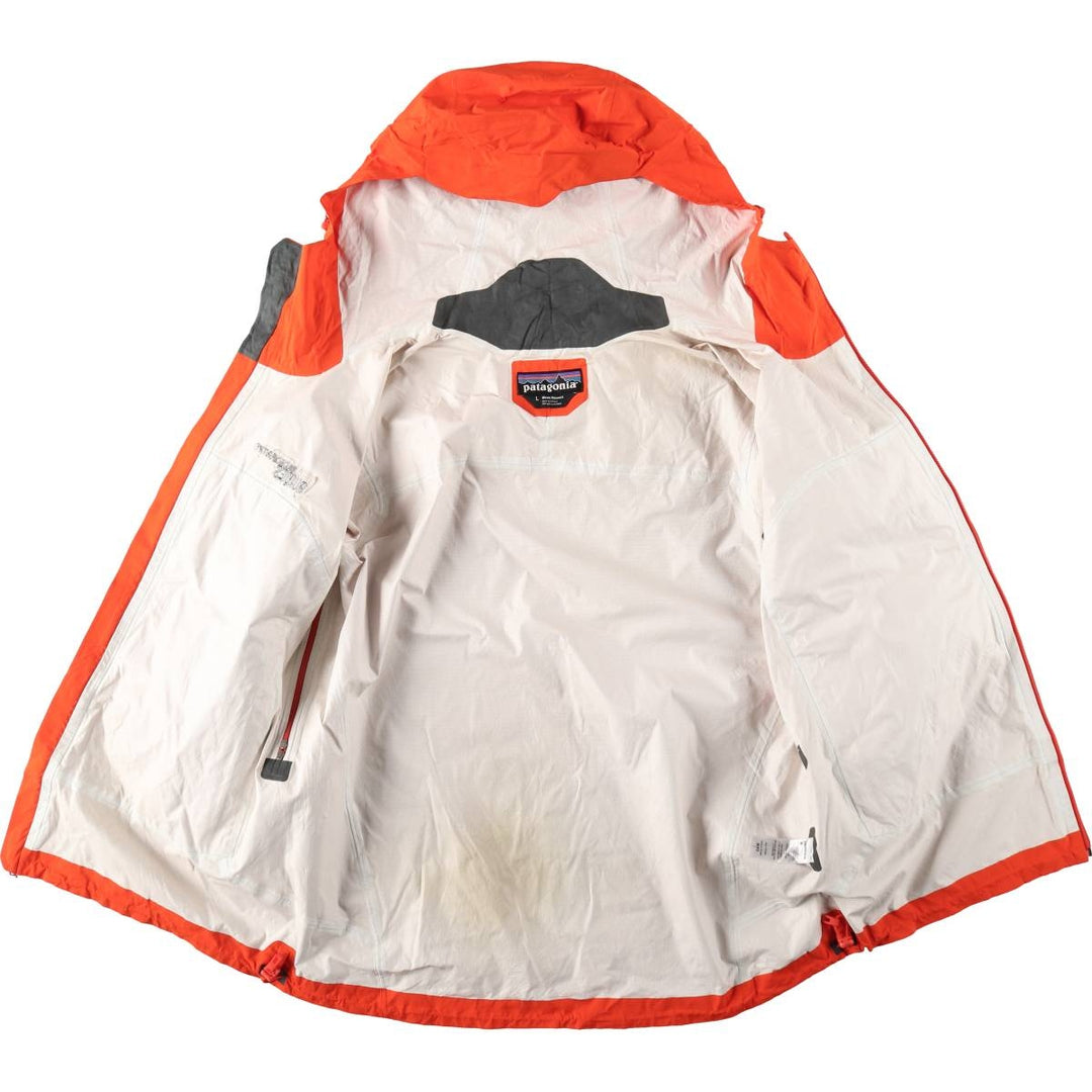 Patagonia Troposphere Jacket 84540FA12 Nylon Parka, Men's Size L (approx.) Nylon orange type Vintage Second Hand