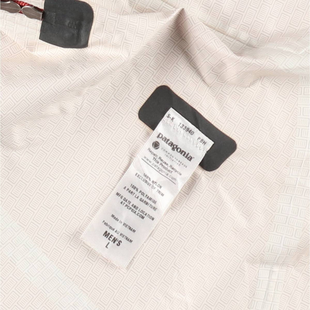 Patagonia Troposphere Jacket 84540FA12 Nylon Parka, Men's Size L (approx.) Nylon orange type Vintage Second Hand