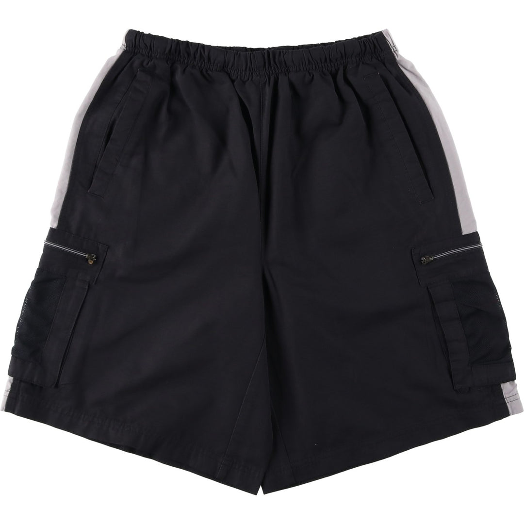 Nike Nylon Shorts, Men's Size S (approx.) cotton black type Vintage Second Hand