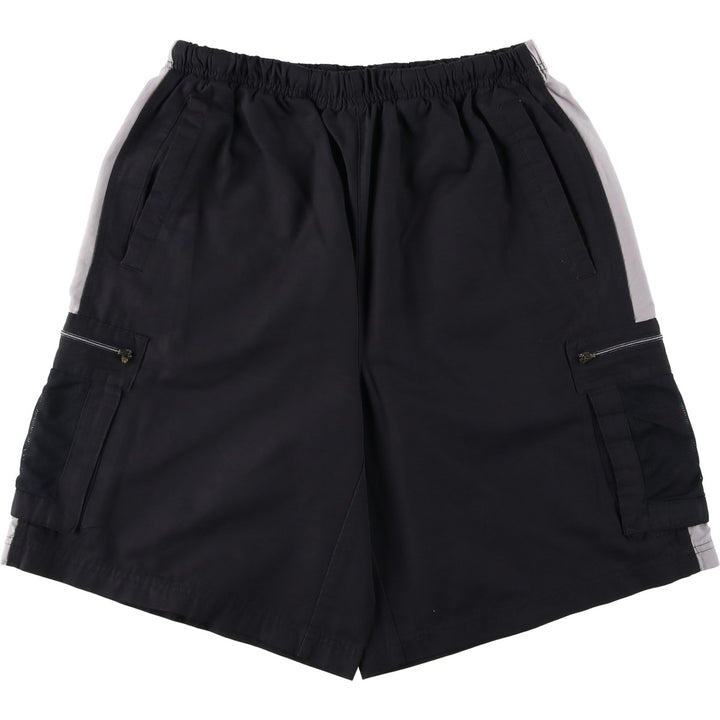 Nike Nylon Shorts, Men's Size S (approx.) cotton black type Vintage Second Hand