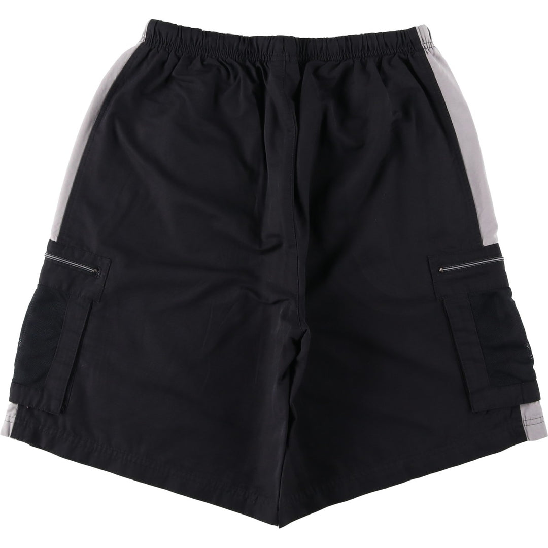 Nike Nylon Shorts, Men's Size S (approx.) cotton black type Vintage Second Hand