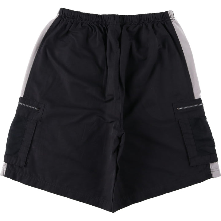 Nike Nylon Shorts, Men's Size S (approx.) cotton black type Vintage Second Hand
