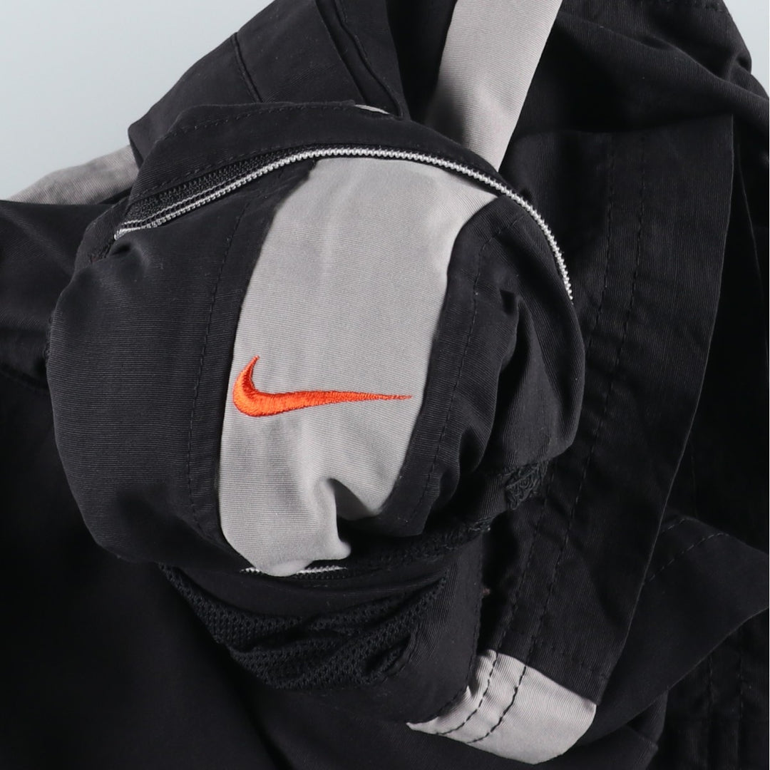 Nike Nylon Shorts, Men's Size S (approx.) cotton black type Vintage Second Hand