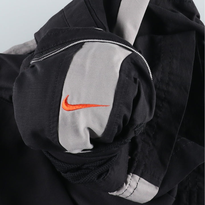 Nike Nylon Shorts, Men's Size S (approx.) cotton black type Vintage Second Hand