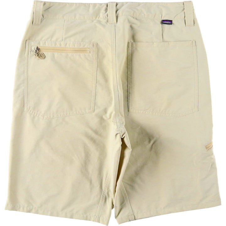 Patagonia Quantary Shorts 57826SP17 Nylon Shorts Men's W33 equivalent Nylon Beige type Vintage Second Hand