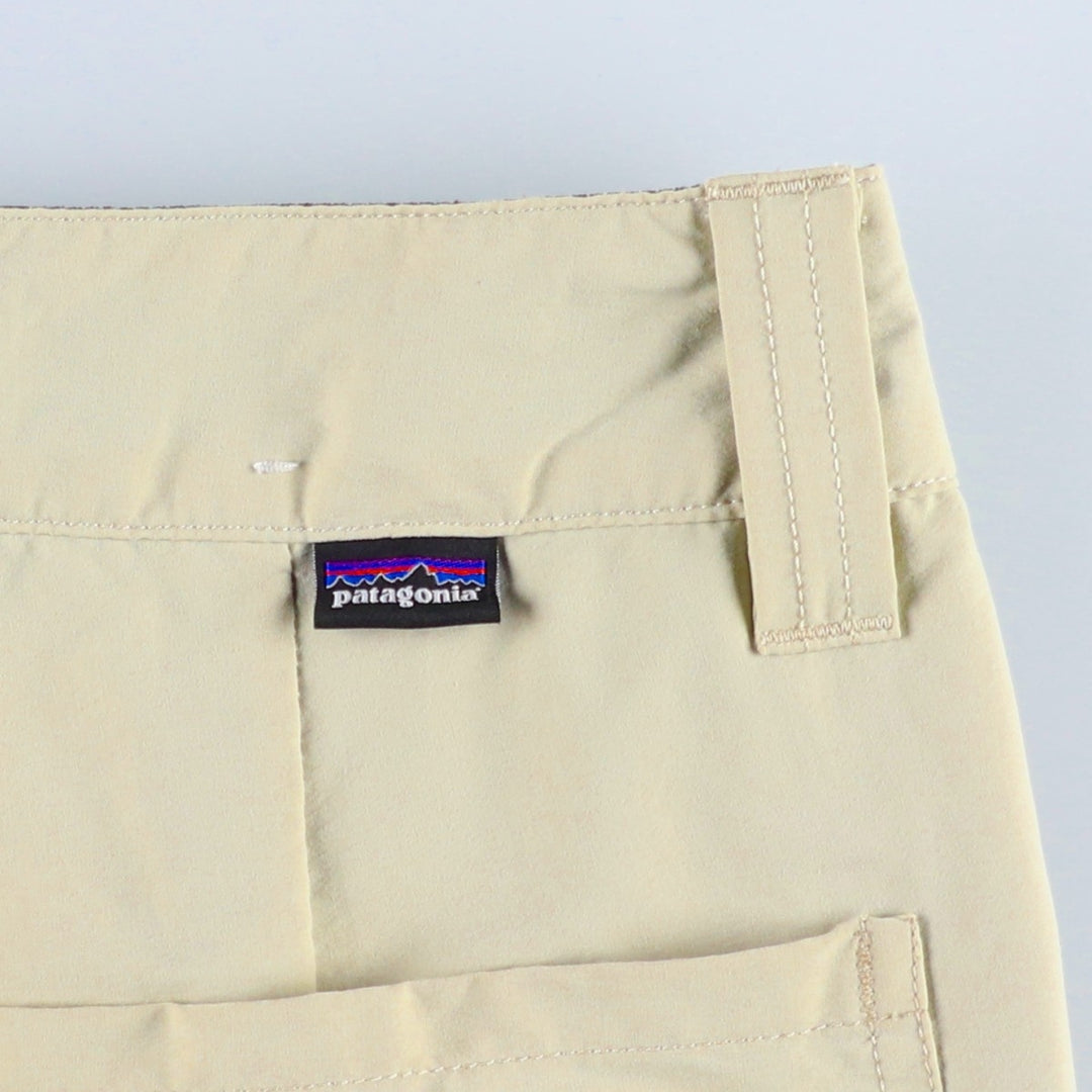 Patagonia Quantary Shorts 57826SP17 Nylon Shorts Men's W33 equivalent Nylon Beige type Vintage Second Hand