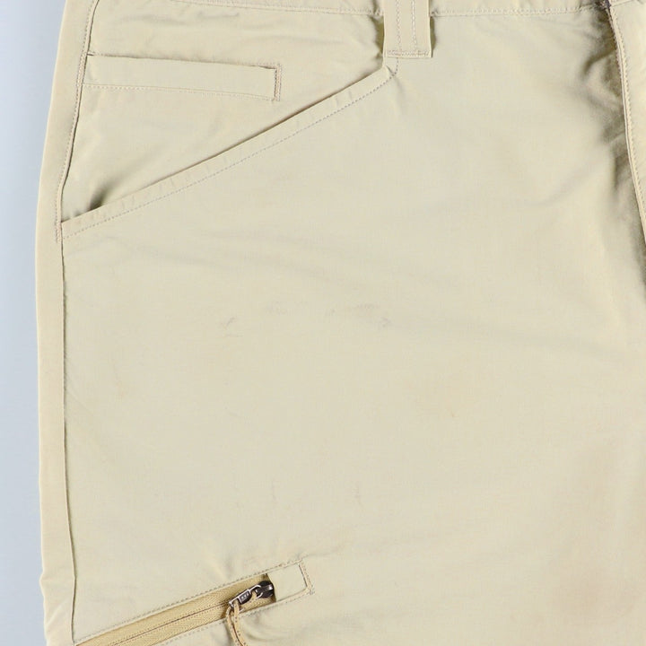 Patagonia Quantary Shorts 57826SP17 Nylon Shorts Men's W33 equivalent Nylon Beige type Vintage Second Hand