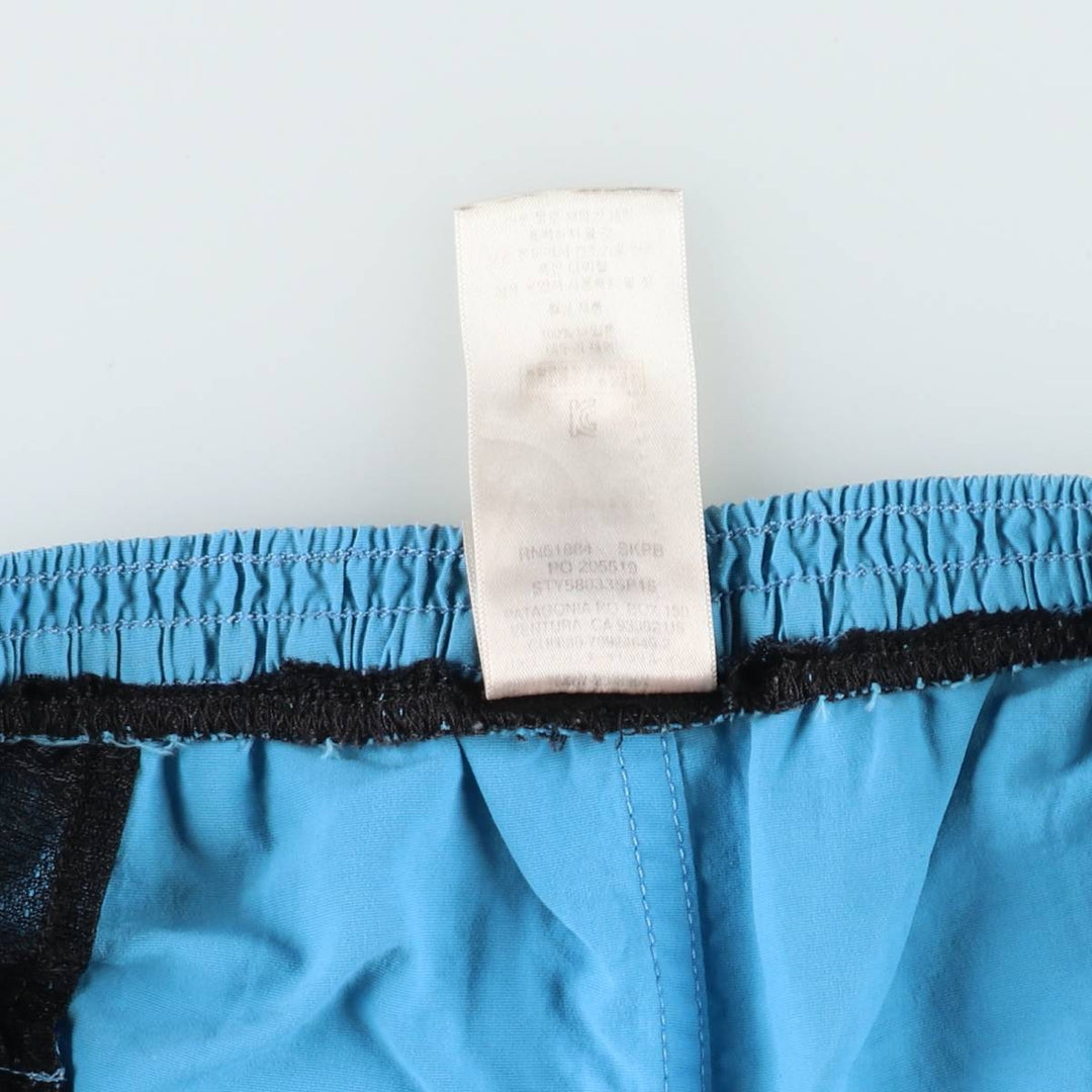 Patagonia BAGGIES LONGS 7 Swim Shorts (7-inch, 58033SP15) - Men's Size M (equivalent) Nylon Blue type light blue Vintage Second Hand