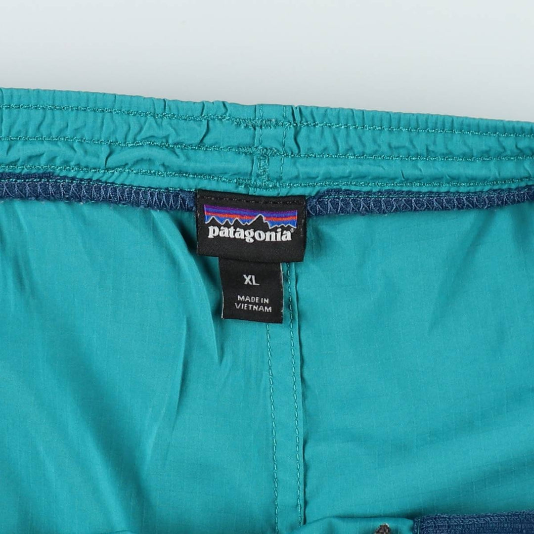 Patagonia Men's Baggies Light 58046SP17 Board Shorts (Men's XL equivalent) polyester Emerald green Vintage Second Hand