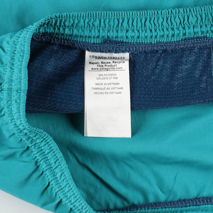 Patagonia Men's Baggies Light 58046SP17 Board Shorts (Men's XL equivalent) polyester Emerald green Vintage Second Hand