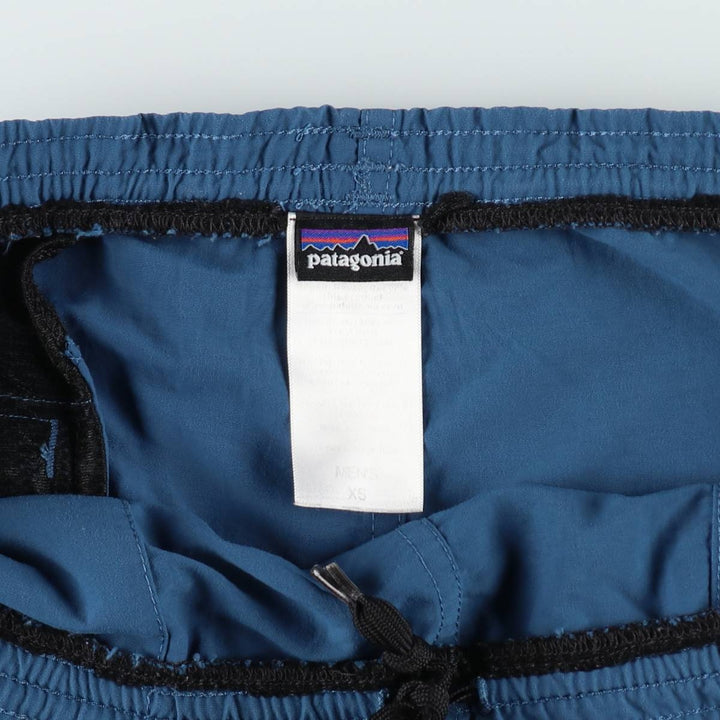 Patagonia swim shorts, men's size XS (equivalent) Nylon blue type Vintage Second Hand