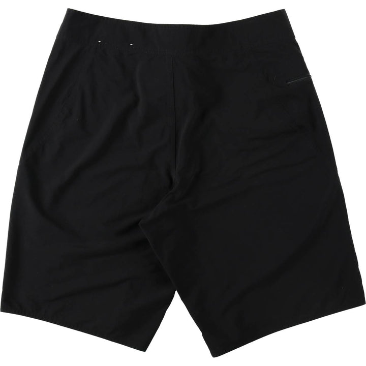 Patagonia board shorts, men's size W35 (approx.) Nylon black type Vintage Second Hand