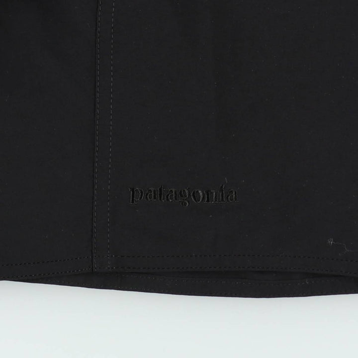 Patagonia board shorts, men's size W35 (approx.) Nylon black type Vintage Second Hand