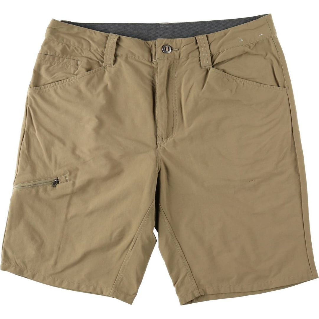 Patagonia Men's Quantary Shorts 57826SP18 Nylon Shorts (Men's W30 equivalent) Nylon Khaki type beige Vintage Second Hand