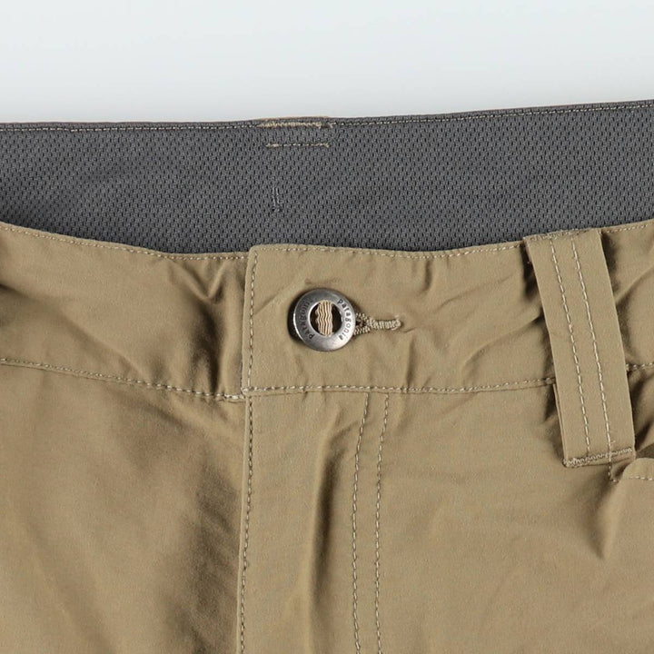 Patagonia Men's Quantary Shorts 57826SP18 Nylon Shorts (Men's W30 equivalent) Nylon Khaki type beige Vintage Second Hand