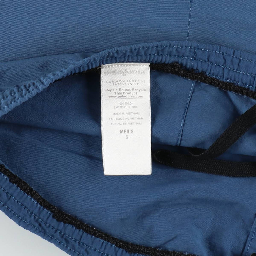 Patagonia BAGGIES LONGS 7 Swim Shorts (7-inch, 58033SP16) - Men's Size S (equivalent) Nylon blue type Vintage Second Hand