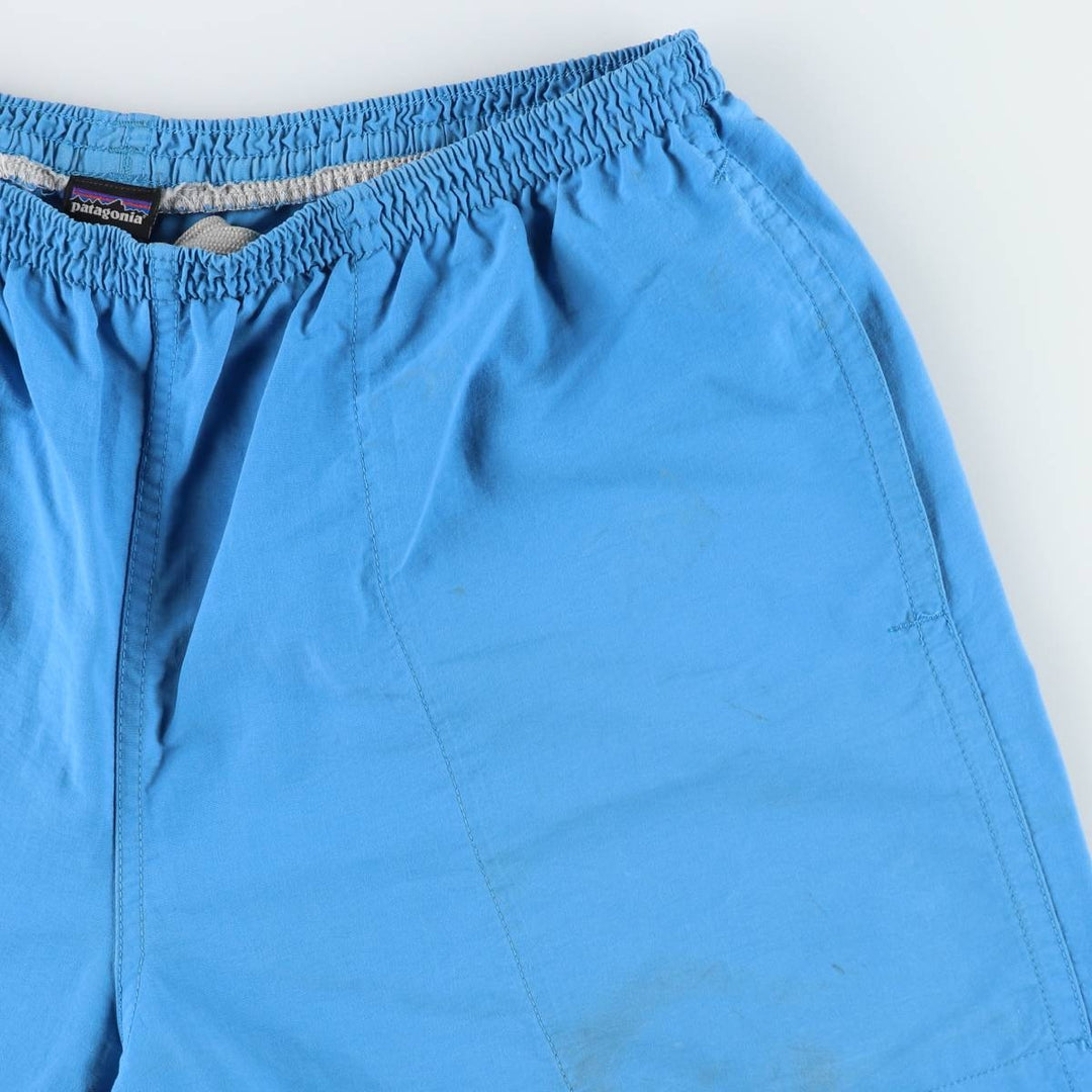 Patagonia Baggies Longs 7, 7-inch swim shorts (58033SP17), men's size M Nylon Blue type light blue Vintage Second Hand