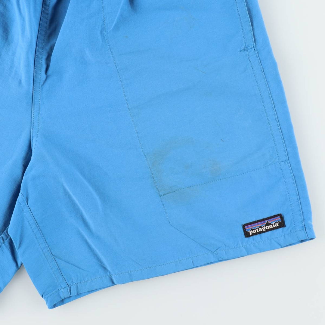 Patagonia Baggies Longs 7, 7-inch swim shorts (58033SP17), men's size M Nylon Blue type light blue Vintage Second Hand