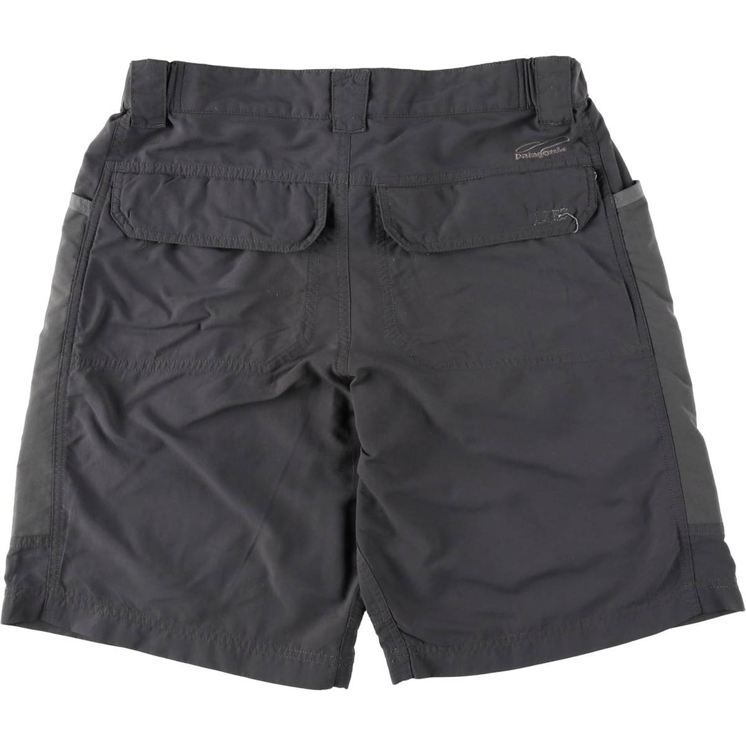 Patagonia Technical Sunshade Shorts 82135FA14 Nylon Shorts (Men's Size S) Nylon gray type Vintage Second Hand