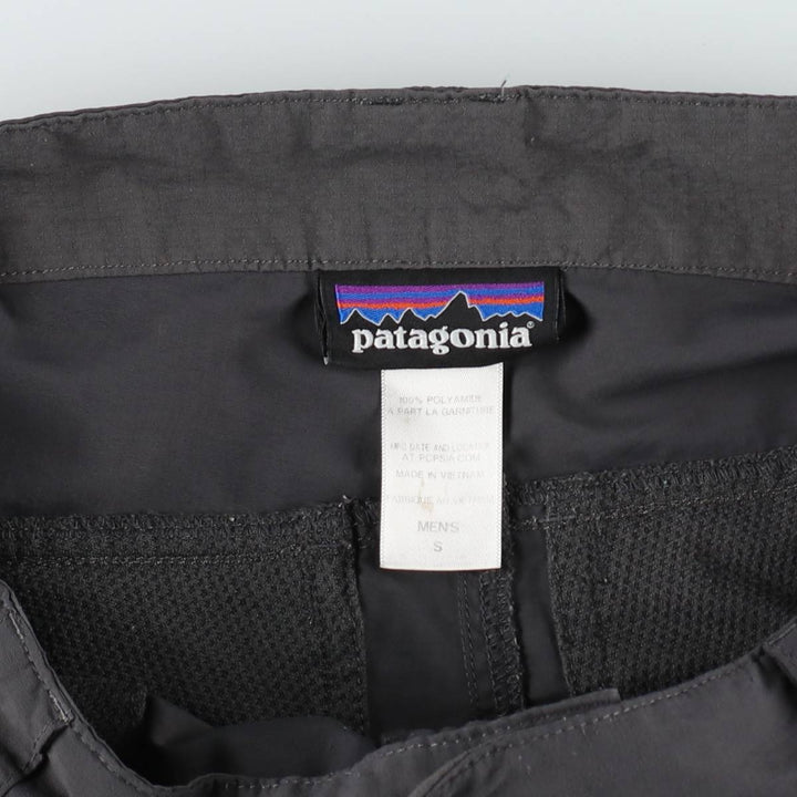 Patagonia Technical Sunshade Shorts 82135FA14 Nylon Shorts (Men's Size S) Nylon gray type Vintage Second Hand