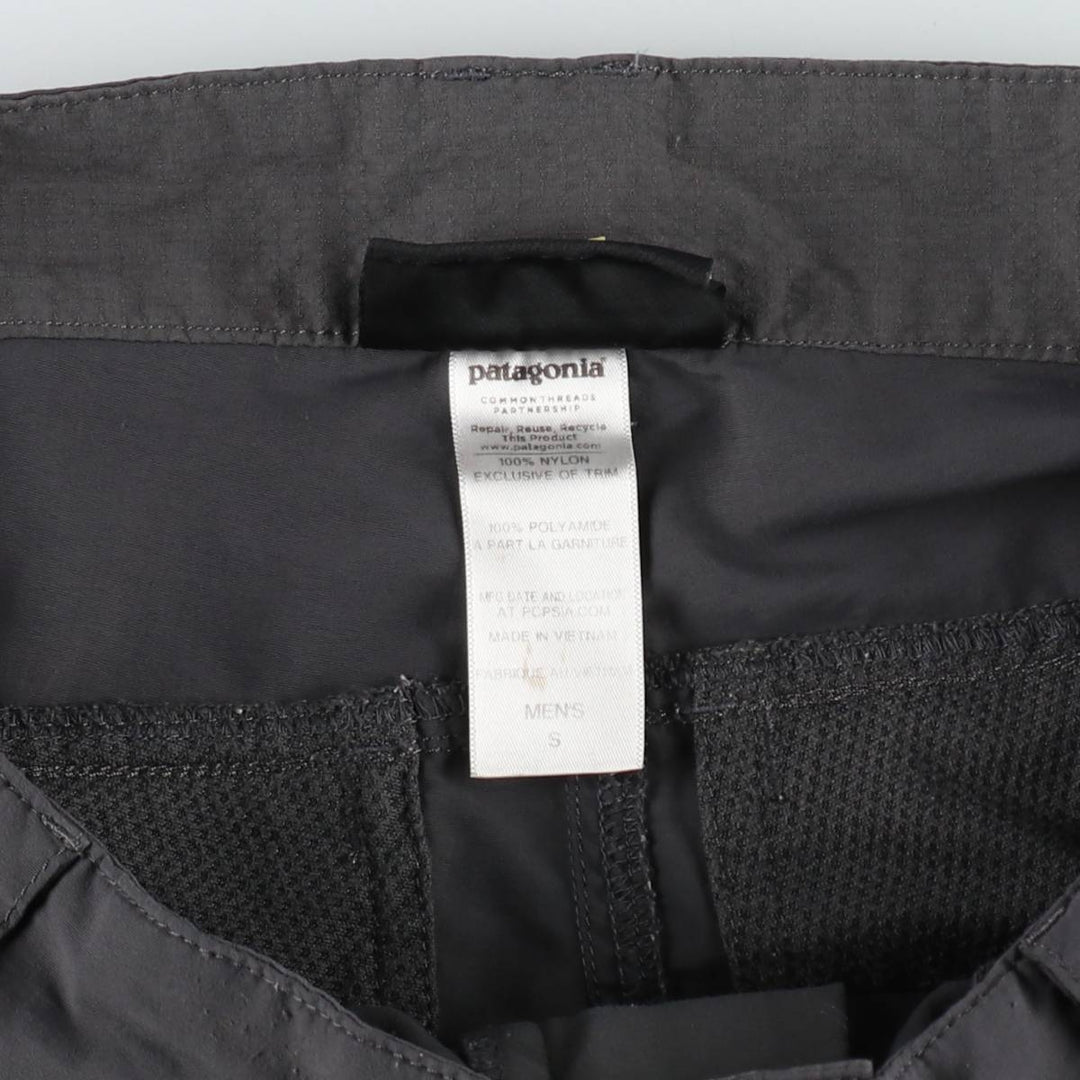 Patagonia Technical Sunshade Shorts 82135FA14 Nylon Shorts (Men's Size S) Nylon gray type Vintage Second Hand
