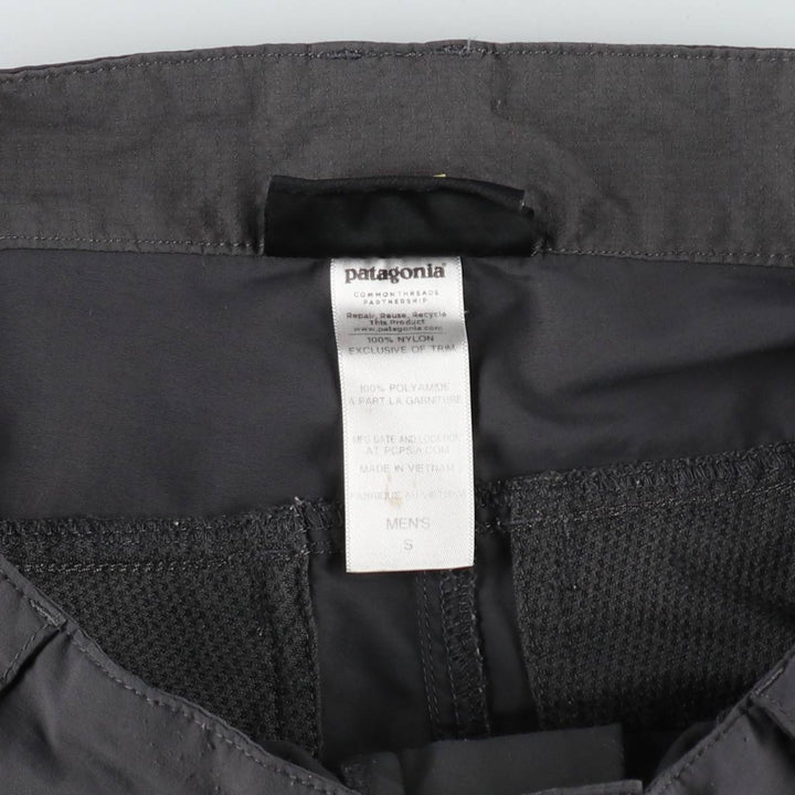 Patagonia Technical Sunshade Shorts 82135FA14 Nylon Shorts (Men's Size S) Nylon gray type Vintage Second Hand