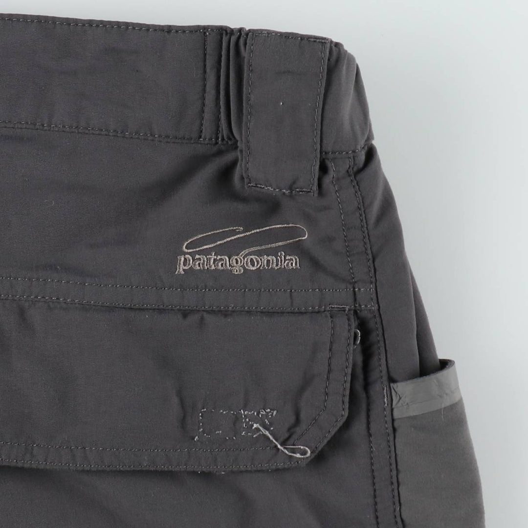 Patagonia Technical Sunshade Shorts 82135FA14 Nylon Shorts (Men's Size S) Nylon gray type Vintage Second Hand