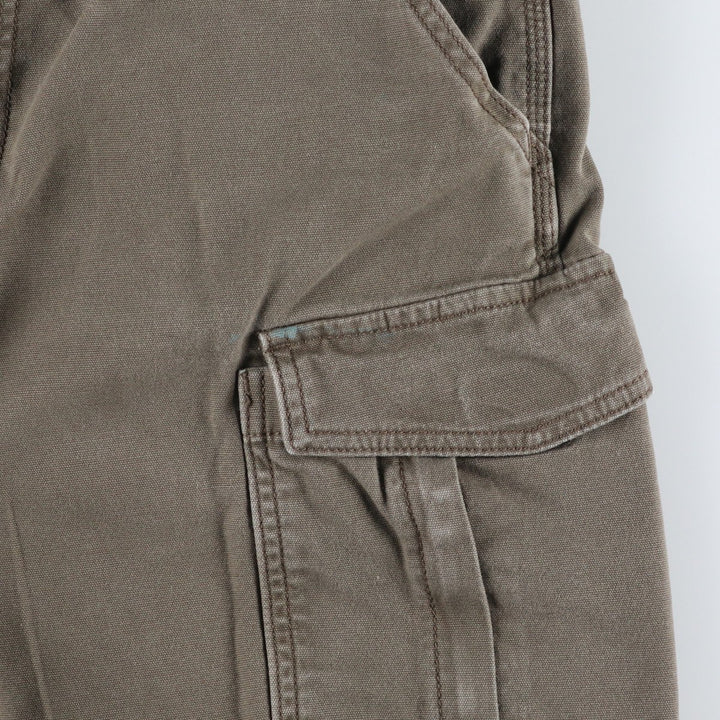 Carhartt Relaxed Fit Duck Cargo Shorts, Men's Size W36 (approx.) cotton Khaki type Vintage Second Hand