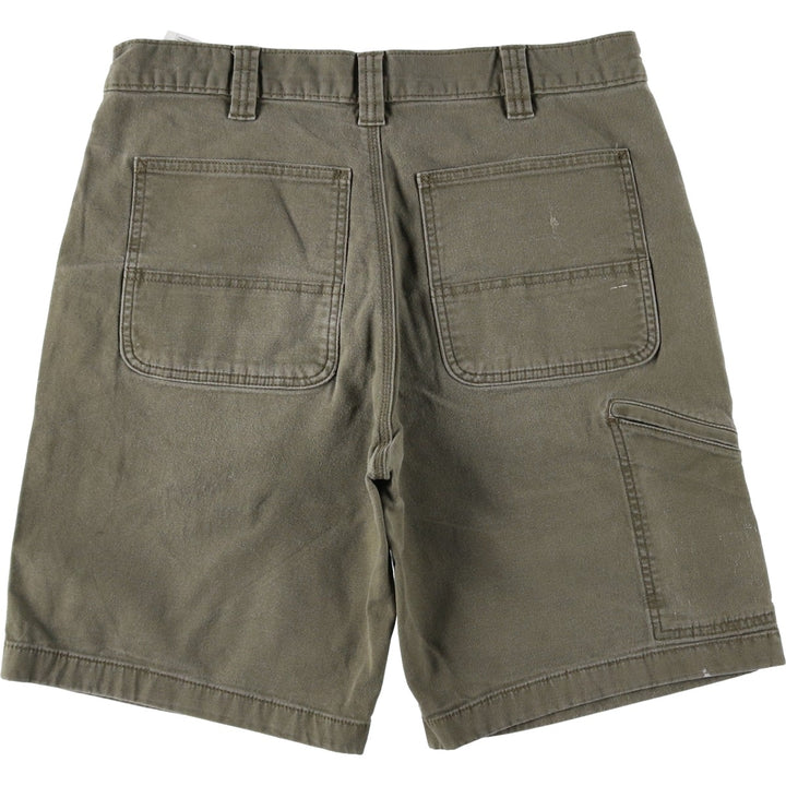 Carhartt Relaxed Fit Duck Painter Shorts, Shorts, Men's, W34 equivalent cotton Khaki type Vintage Second Hand