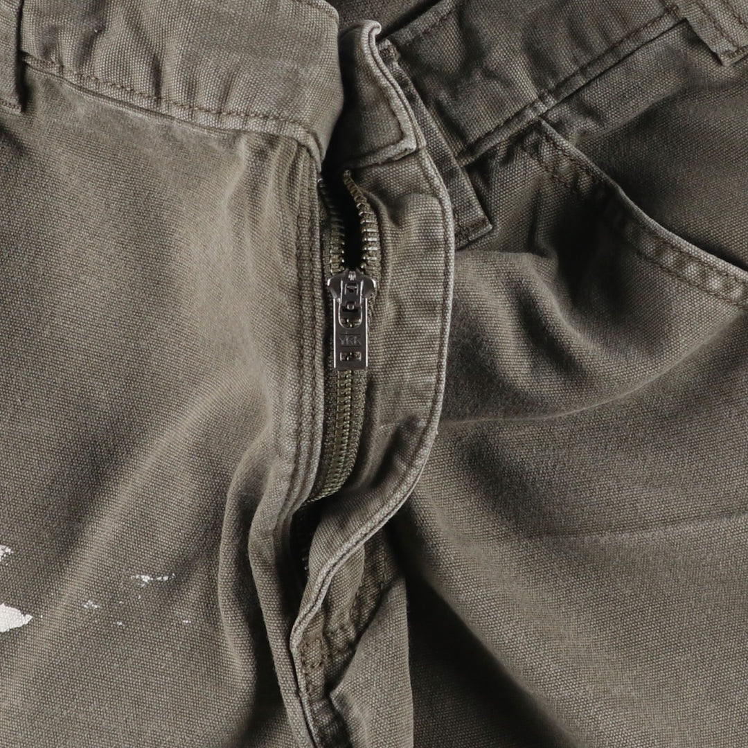 Carhartt Relaxed Fit Duck Painter Shorts, Shorts, Men's, W34 equivalent cotton Khaki type Vintage Second Hand