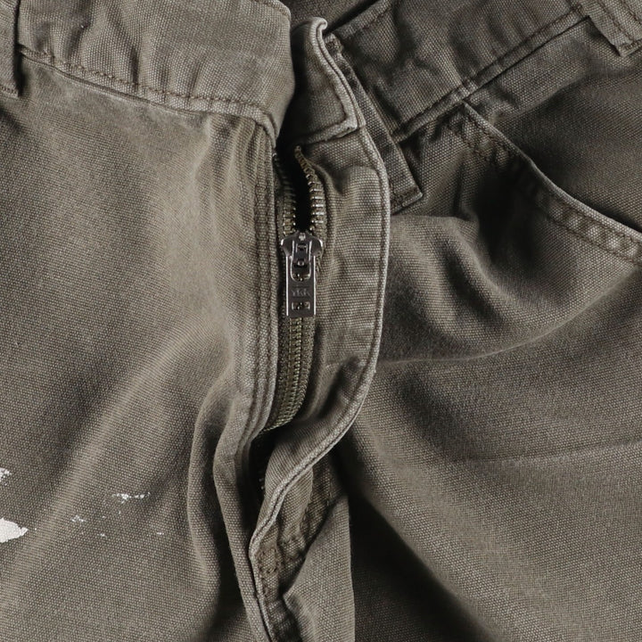 Carhartt Relaxed Fit Duck Painter Shorts, Shorts, Men's, W34 equivalent cotton Khaki type Vintage Second Hand