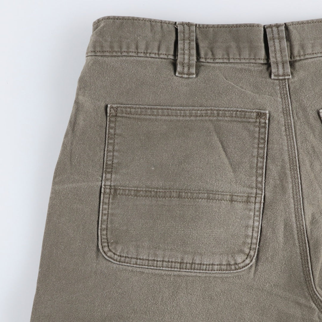 Carhartt Relaxed Fit Duck Painter Shorts, Shorts, Men's, W34 equivalent cotton Khaki type Vintage Second Hand