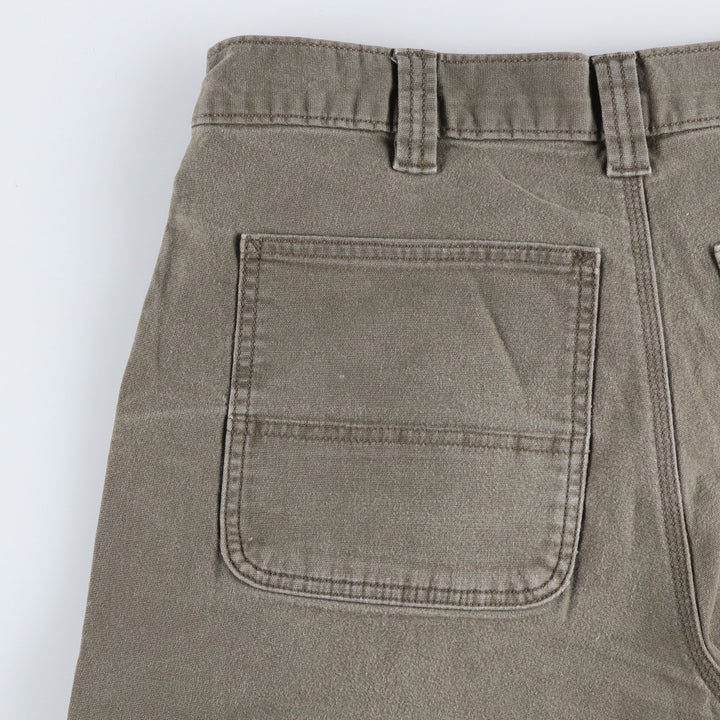Carhartt Relaxed Fit Duck Painter Shorts, Shorts, Men's, W34 equivalent cotton Khaki type Vintage Second Hand