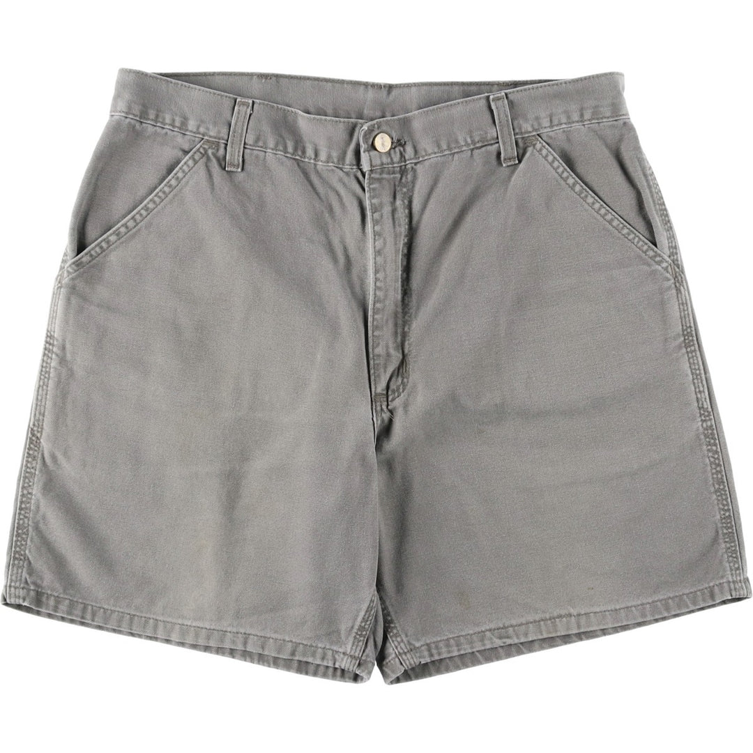 Carhartt Duck Work Shorts, Men's Size W34 unclear Khaki type Vintage Second Hand