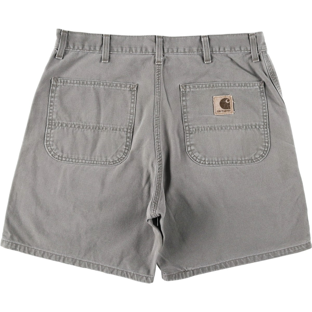 Carhartt Duck Work Shorts, Men's Size W34 unclear Khaki type Vintage Second Hand