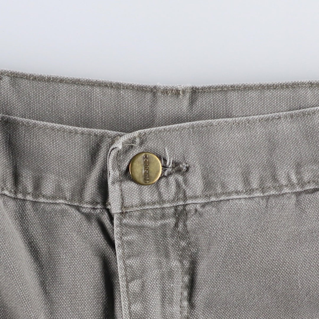 Carhartt Duck Work Shorts, Men's Size W34 unclear Khaki type Vintage Second Hand