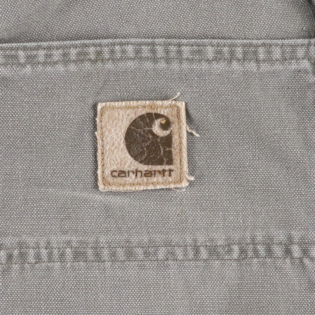 Carhartt Duck Work Shorts, Men's Size W34 unclear Khaki type Vintage Second Hand
